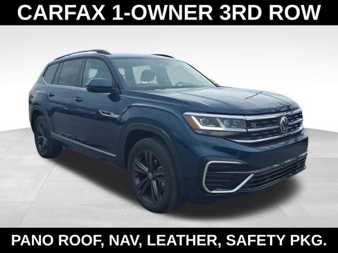Used 2021 Volkswagen Atlas SE w/ Panoramic Sunroof Package AWD/4WD image 1