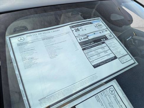 New 2026 Mercedes-Benz CLE 300 4MATIC Cabriolet image 17