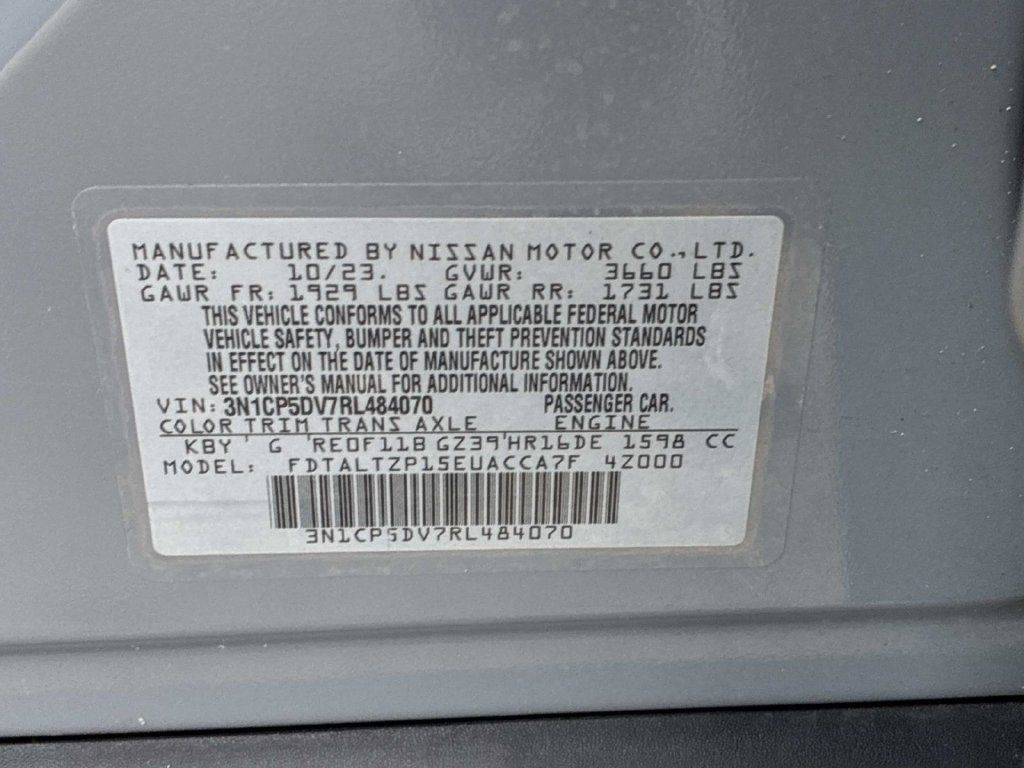 Certified 2024 Nissan Kicks SR w/ SR Premium Package FWD image 20