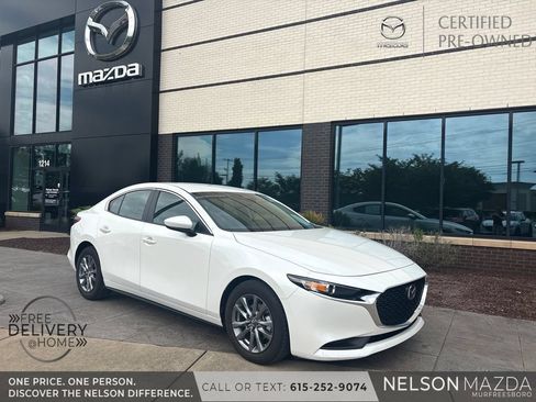 Certified 2025 MAZDA MAZDA3 s FWD image 1