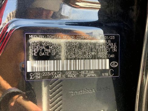 Used 2023 Lexus IS 350 F Sport w/ Memory Package image 36