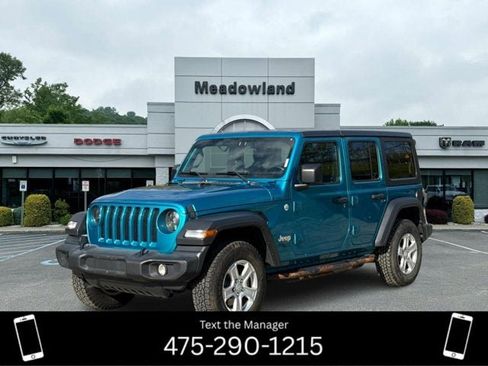 Used 2019 Jeep Wrangler Unlimited Sport S AWD/4WD image 1