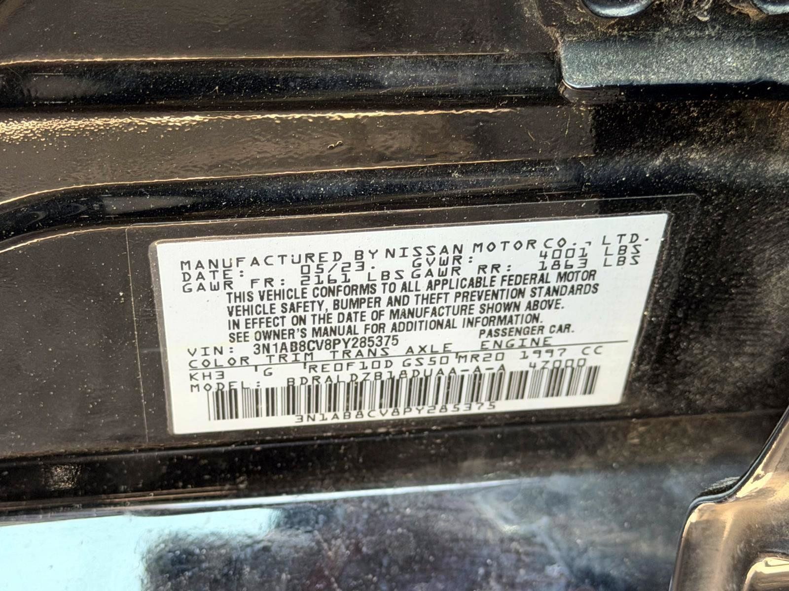 Used 2023 Nissan Sentra SV w/ All-Weather Package FWD image 18
