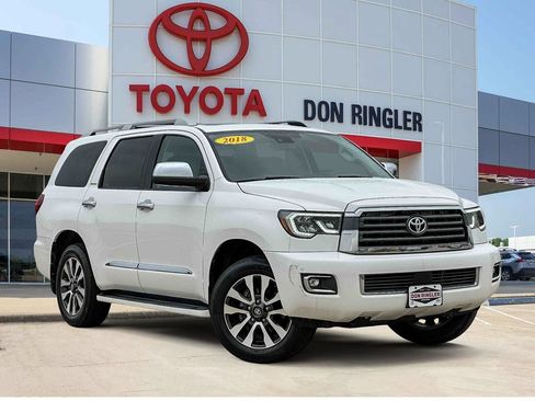Used 2018 Toyota Sequoia Limited w/ Safety & Convenience Package RWD image 1