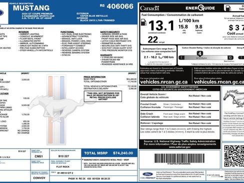 Used 2024 Ford Mustang GT Premium w/ GT Performance Package RWD image 9
