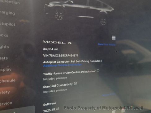 Used 2024 Tesla Model X AWD/4WD image 3