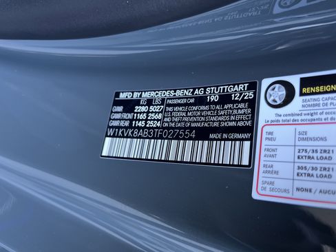 New 2026 Mercedes-Benz SL 55 AMG 4MATIC image 28