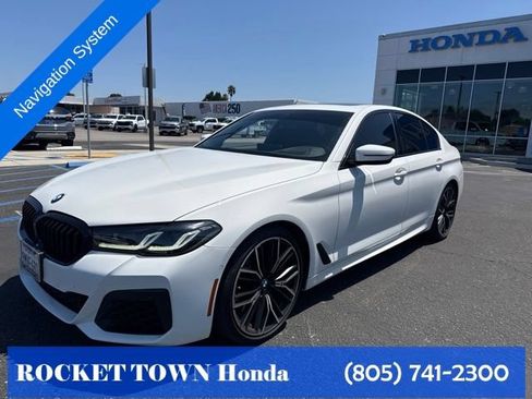 Used 2021 BMW M550i xDrive w/ Executive Package AWD/4WD image 1