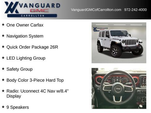 Used 2022 Jeep Wrangler Unlimited Rubicon w/ Steel Bumper Group AWD/4WD image 6