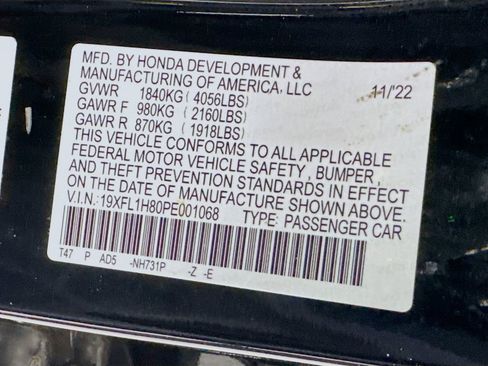 Used 2023 Honda Civic Sport Touring image 31