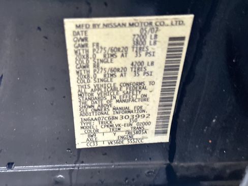 Used 2008 Nissan Titan LE image 25