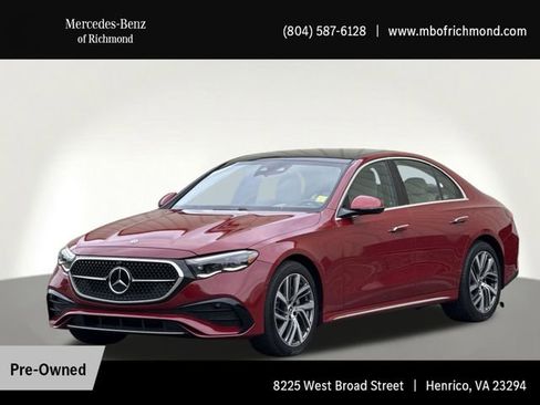 Used 2025 Mercedes-Benz E 350 4MATIC Sedan image 1