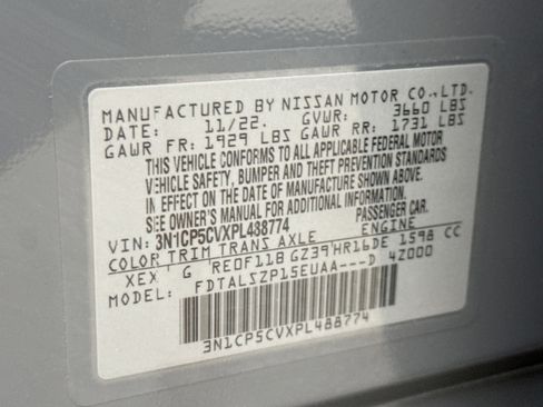 Used 2023 Nissan Kicks SV FWD image 11