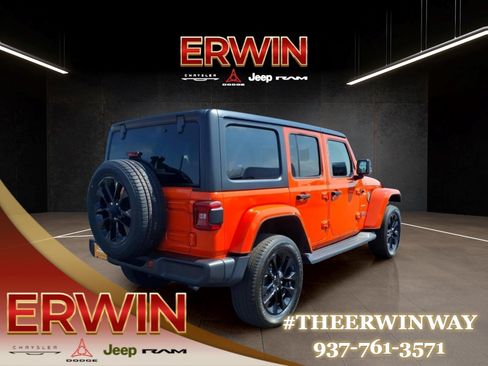 Certified 2023 Jeep Wrangler Unlimited Sahara w/ Cold Weather Group AWD/4WD image 7