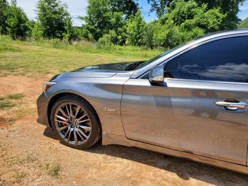 Used 2017 INFINITI Q50 Red Sport 400 AWD/4WD image 3