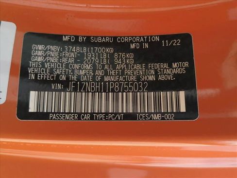 Certified 2023 Toyota GR86 10th Anniversary SE RWD image 15
