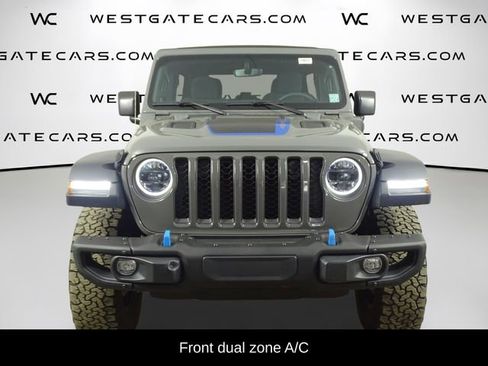 Used 2023 Jeep Wrangler Unlimited Rubicon 4xe w/ Steel Bumper Group image 4