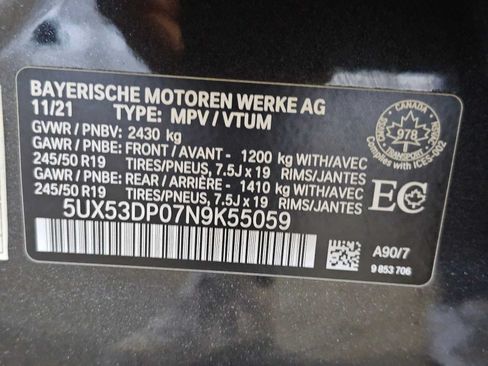 Used 2022 BMW X3 xDrive30i AWD/4WD image 45