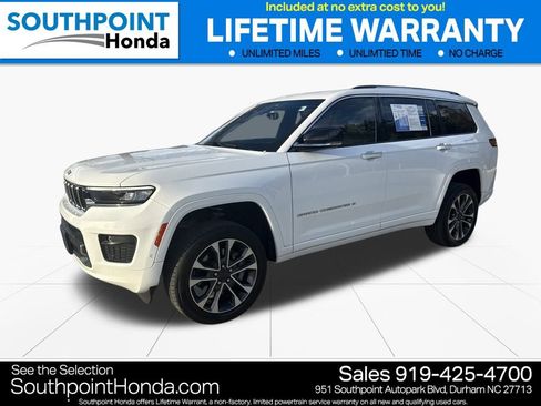 Used 2021 Jeep Grand Cherokee L Overland w/ Luxury Tech Group IV image 3