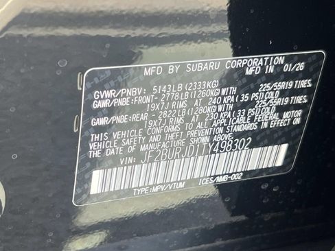 New 2026 Subaru Outback Touring XT AWD/4WD image 26