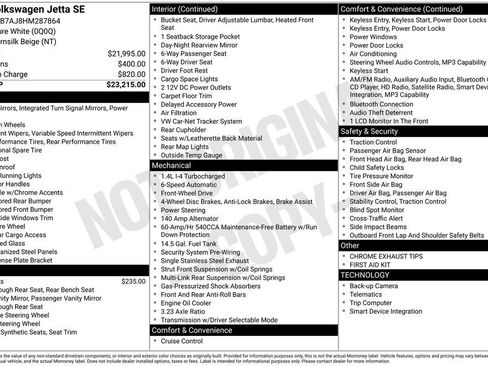 Used 2017 Volkswagen Jetta SE FWD image 12