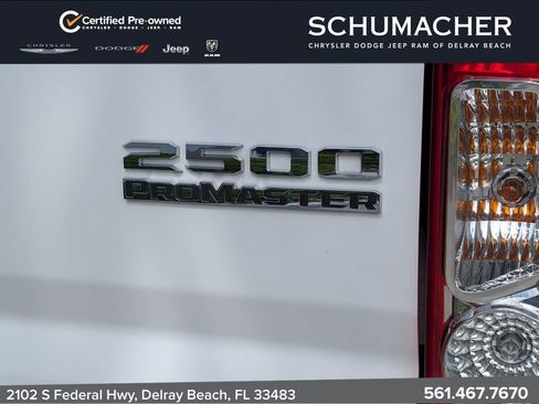 Used 2025 RAM ProMaster 2500 w/ Convenience Group FWD image 14