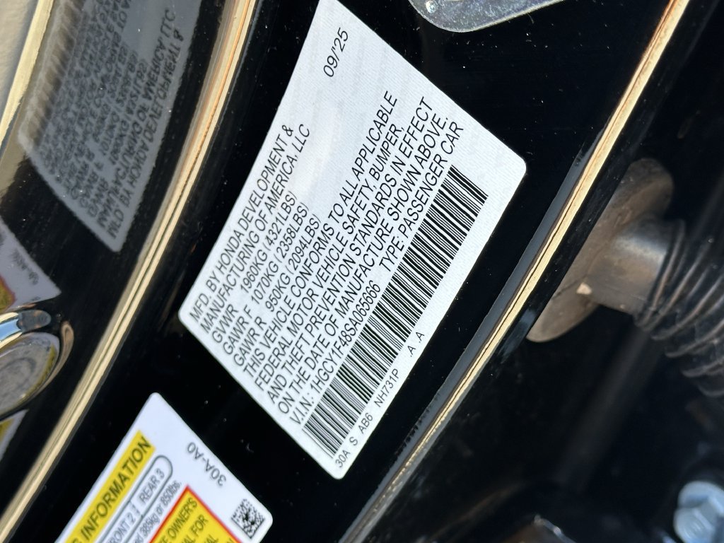 Used 2025 Honda Accord SE image 36