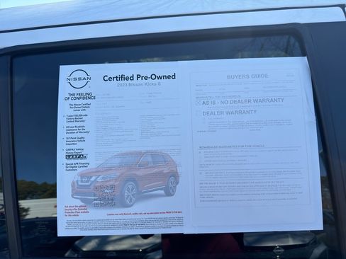 Certified 2023 Nissan Kicks S w/ Interior Electronics Package image 12