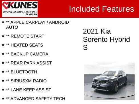 Used 2021 Kia Sorento S FWD image 2