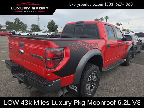 Used 2012 Ford F150 Raptor w/ Raptor Luxury Pkg AWD/4WD image 3