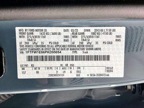 Certified 2023 Ford F150 XLT w/ Equipment Group 302A High AWD/4WD image 36