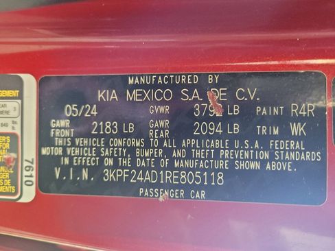 Used 2024 Kia Forte LXS FWD image 33
