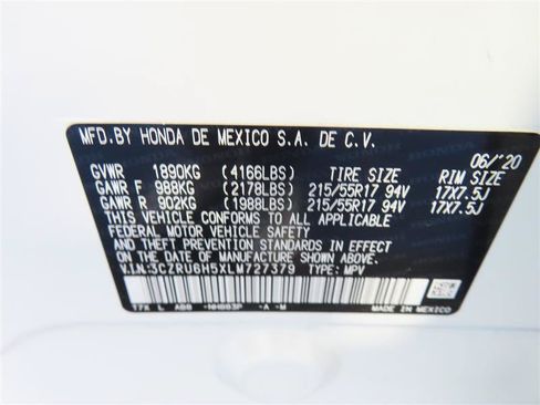 Used 2020 Honda HR-V EX image 35