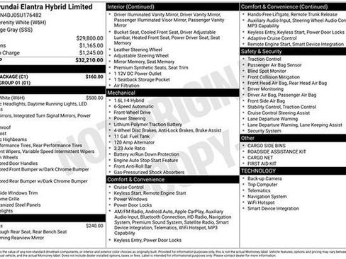 New 2025 Hyundai Elantra Limited w/ Cargo Package image 5