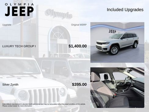 Certified 2022 Jeep Grand Cherokee L Laredo w/ Luxury Tech Group I image 4