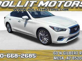 Used 2021 INFINITI Q50 Luxe w/ Seat & Sound Package RWD video 1