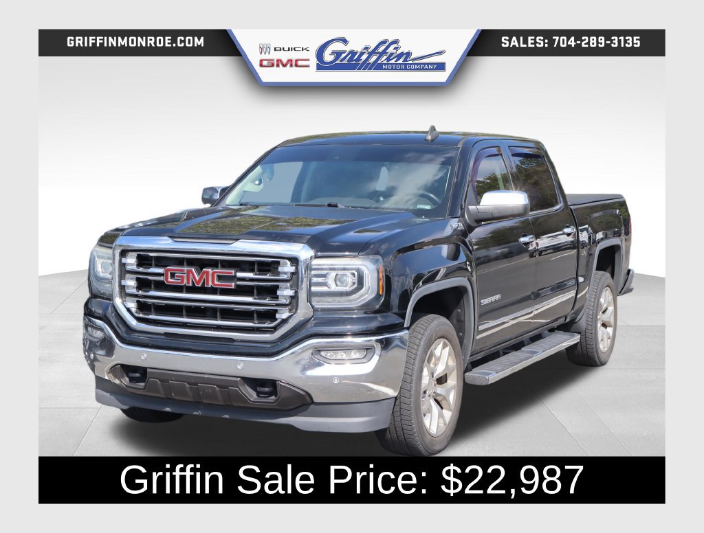 Used 2018 GMC Sierra 1500 SLT AWD/4WD image 1