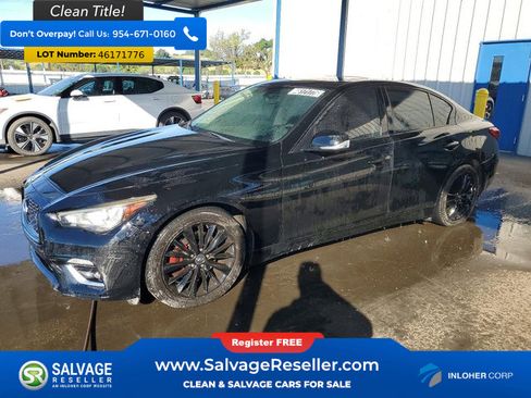 Used 2018 INFINITI Q50 Luxe w/ Sensory Package (Luxe) image 1