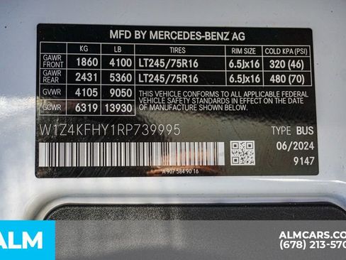 Used 2024 Mercedes-Benz Sprinter 2500 image 58