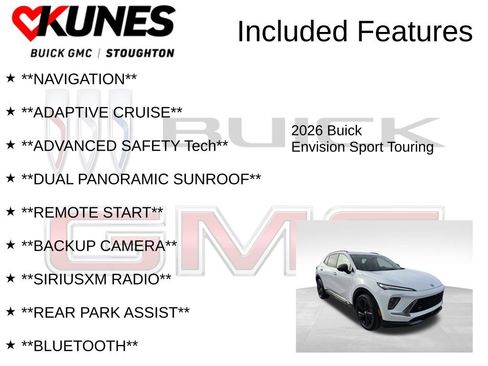 New 2026 Buick Envision Sport Touring image 2