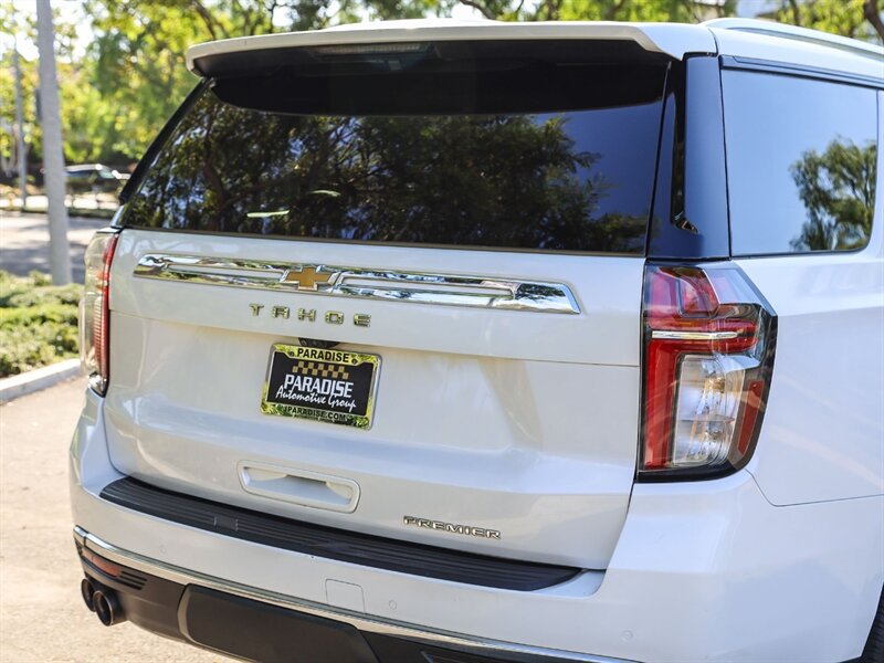 Used 2021 Chevrolet Tahoe Premier w/ Premium Package RWD image 14