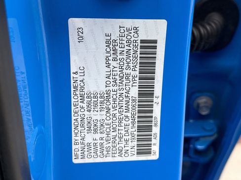 Used 2024 Honda Civic Sport Touring image 27