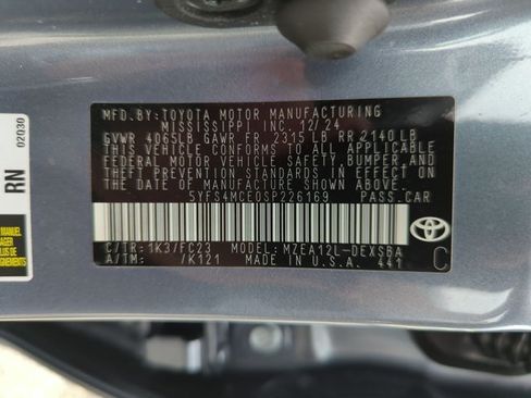 Used 2025 Toyota Corolla SE FWD image 24