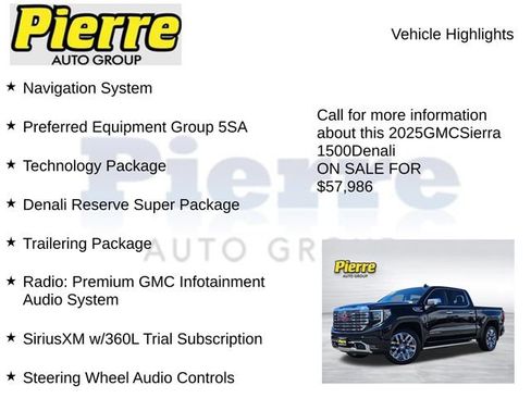 Used 2025 GMC Sierra 1500 Denali AWD/4WD image 7
