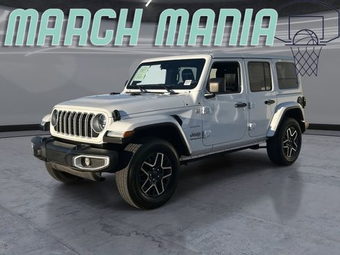 Used 2024 Jeep Wrangler Sahara w/ Technology Group image 1