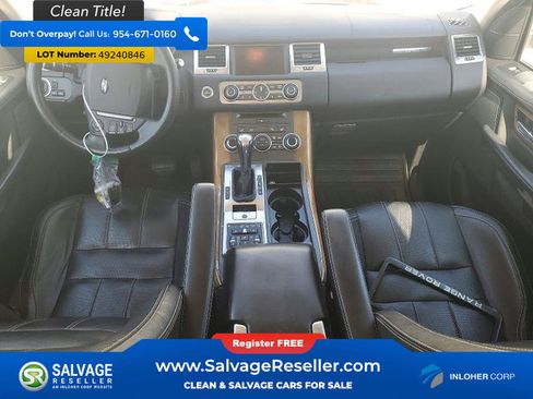 Used 2013 Land Rover Range Rover Sport HSE LUX w/ HSE Luxury Silver Pkg AWD/4WD image 11