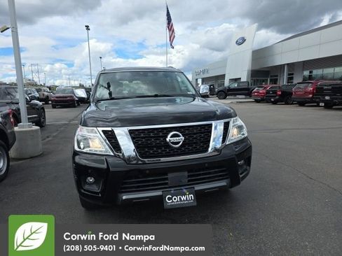 Used 2018 Nissan Armada Platinum w/ Captain Seat Package image 3