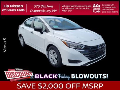 New 2025 Nissan Versa S w/ Trunk Package