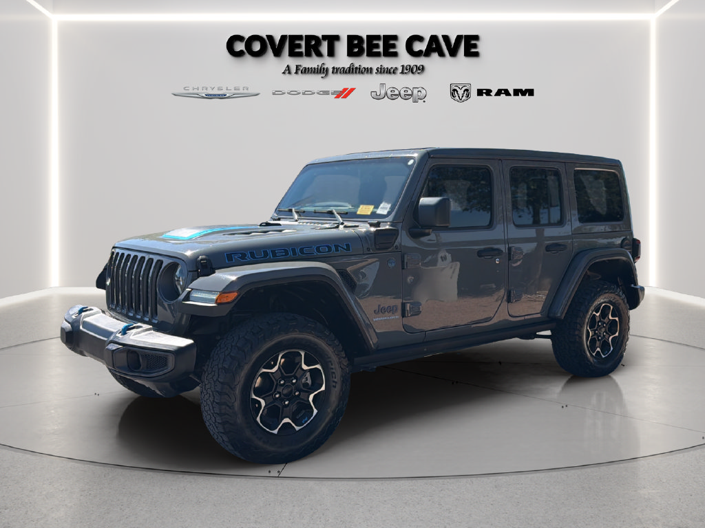 Used 2023 Jeep Wrangler Unlimited Rubicon 4xe w/ Cold Weather Group AWD/4WD image 3