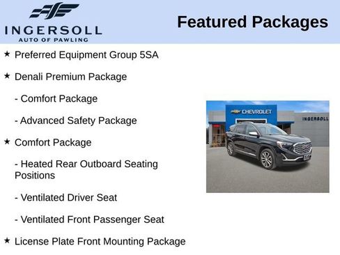 Used 2020 GMC Terrain Denali w/ Denali Premium Package AWD/4WD image 15